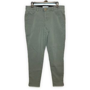Wit & Wisdom Olive Stretch Skinny Jeans